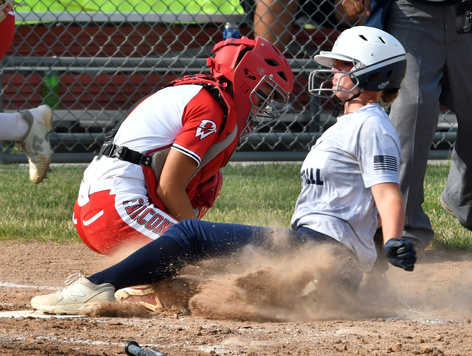 Pleasant Valley at Davenport West softball.